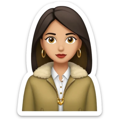 an emoji of this person at a street called "CALLE MALDONADO" sticker