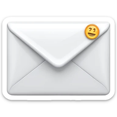 email envelope icon sticker