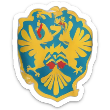 flag buryatia sticker