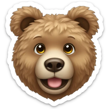 teddy bear sticker
