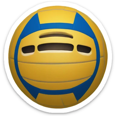 waterpolo ball sticker