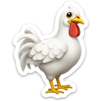 Pollito diseñador grafico  sticker