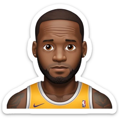 LeBron james sticker