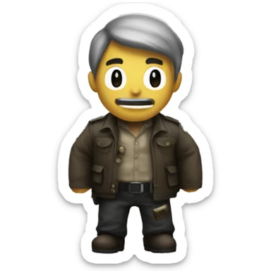 Resident Evil 4 remix  sticker