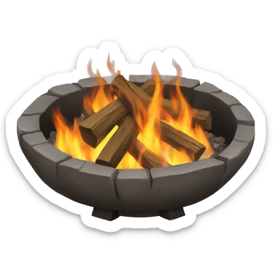 Fire Pit sticker