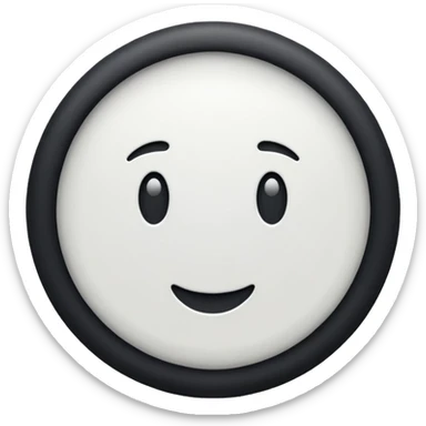 Round circel sticker