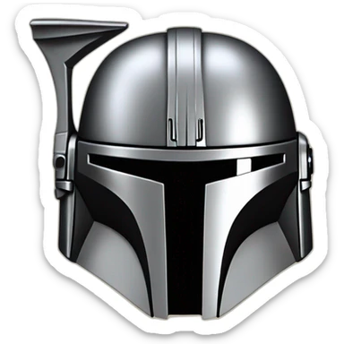 Jedi mandalorian sticker