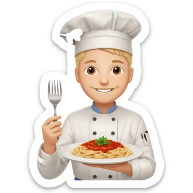 create me an image for a vertical in my super app, food vertical sticker