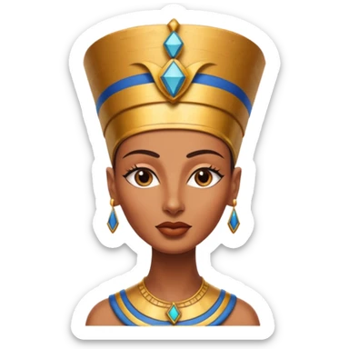 Nefertiti sticker