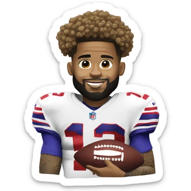 Odell Beckham Jr NFL sticker