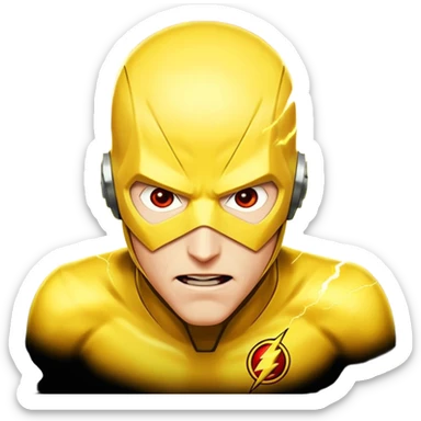 reverse flash sticker