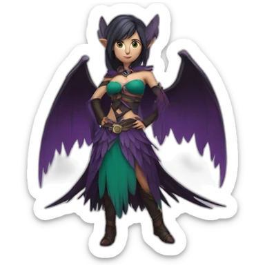 Morrigan sticker