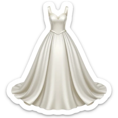 Robe mariage sticker