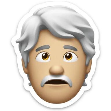 Very exhausted  sticker