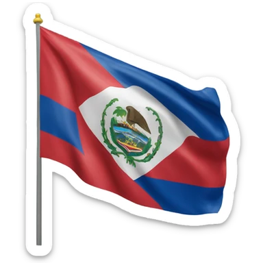 Costa Rica flag that says 2025 sticker