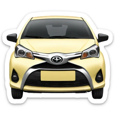 toyota yaris 2024 sticker