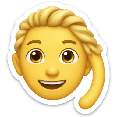 twisting ear sticker