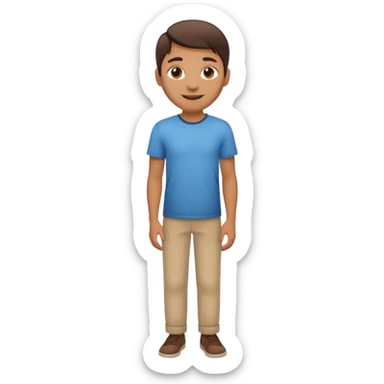 🏃🏻 make the running person stand straight and look at us like this one 🧍🏻 sticker