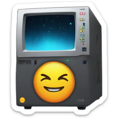 Gaming computer sticker with RGB light sticker