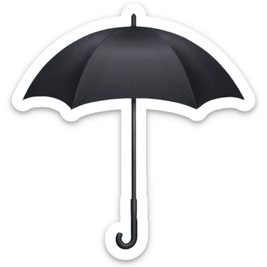 umbrella for rain sticker