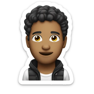 Rauw Alejandro Trap Singer sticker