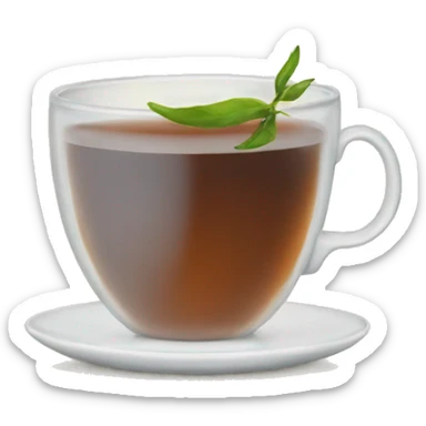 Tea sticker