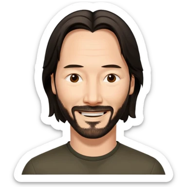 keanu reeves  sticker