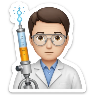 chef contrôle non destructif homme sticker