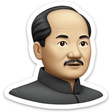 communist mao tsé-tung sticker