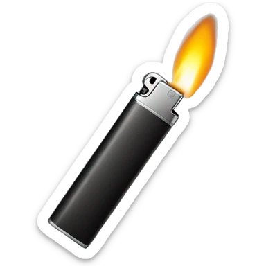 Bic lighter sticker