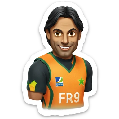 Shoaib Akhtar sticker