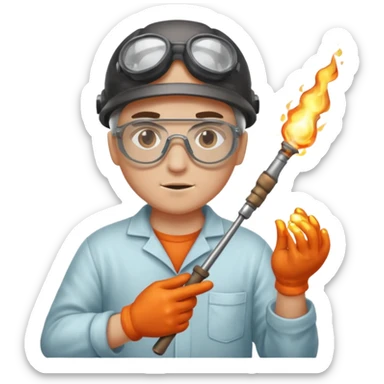 Glass Blower sticker