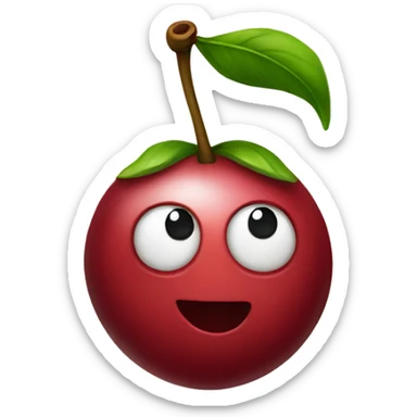 Cherry sticker