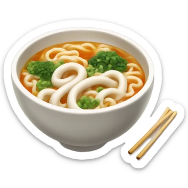 Udon soup sticker