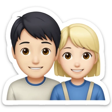 Fanloid xydrick & ai hoshino sticker