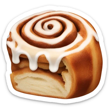Cinnamon roll sticker