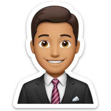 I want a emoji of a character Berlin from money heist sticker