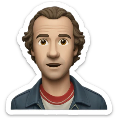 stanger things sticker
