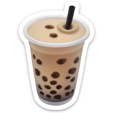 boba tea sticker