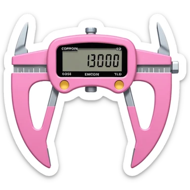 Skinfold caliper (plicometer)
everything in pink  sticker