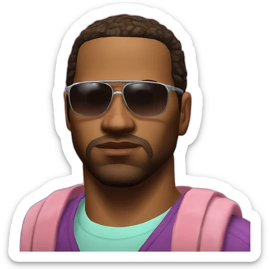 gta vice city sticker