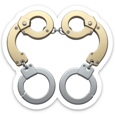 anime handcuffs sticker