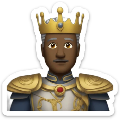 emperor cleon from TV series foundation sticker