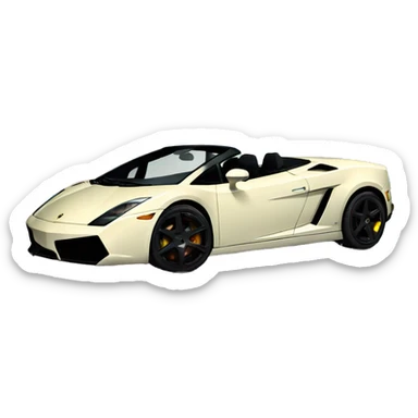lambo gallardo spyder sticker