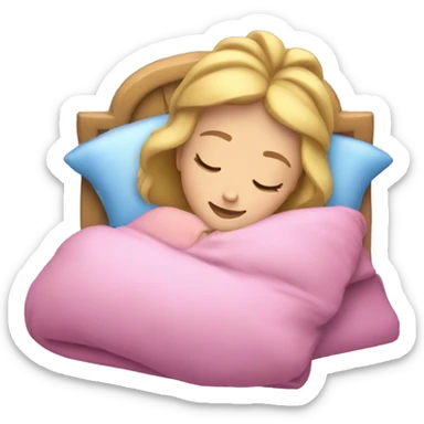 sleeping beauty  sticker