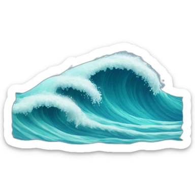 waves sticker