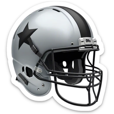 Football helmet sticker