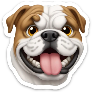 Bulldog sticker