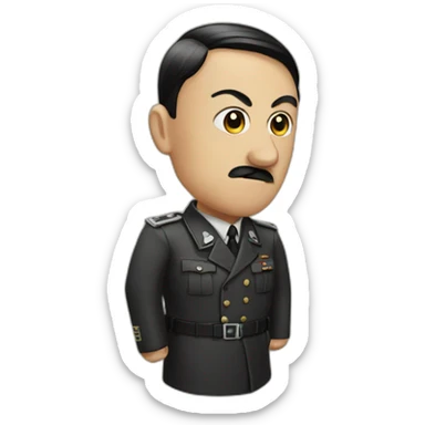 hitler sticker