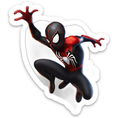 Spider-Man miles morales  sticker